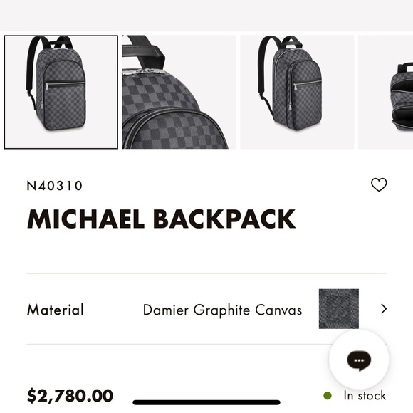 Shop Louis Vuitton DAMIER GRAPHITE Michael Backpack (N40310) by Bellaris |  BUYMA